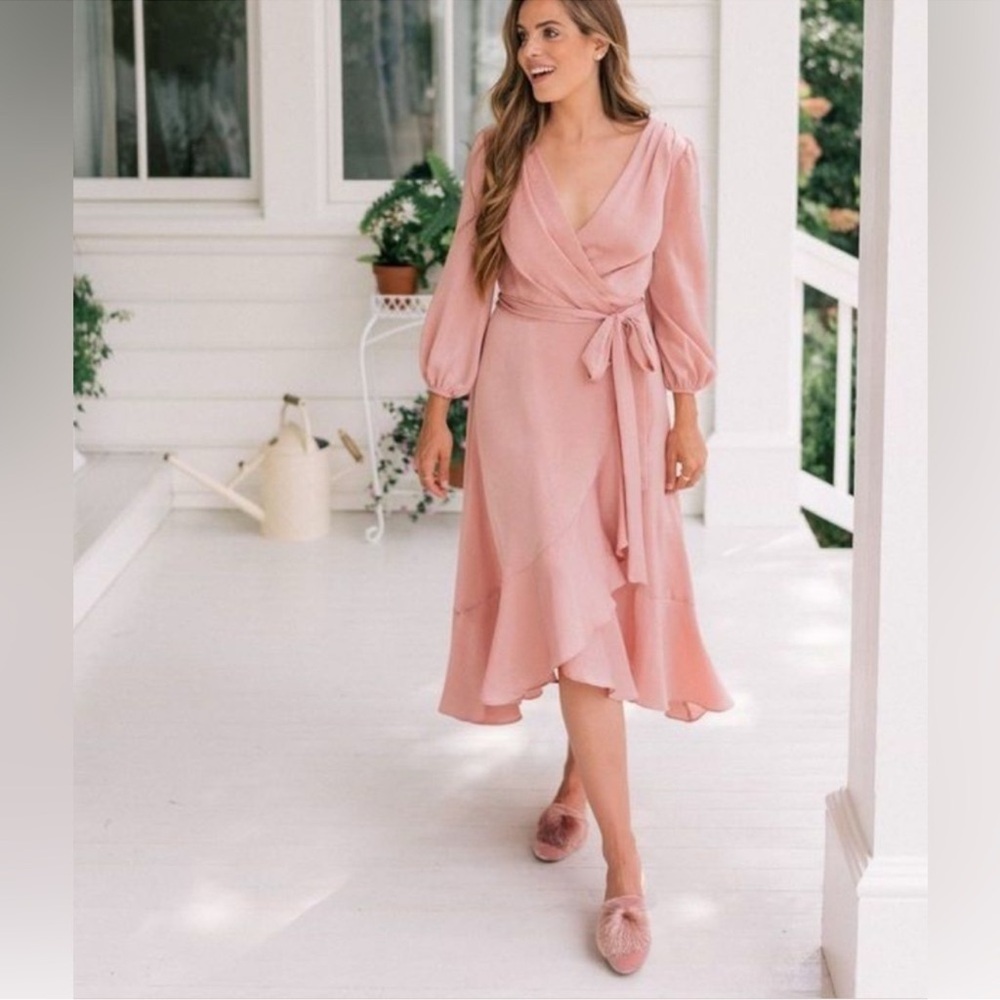 Gal Meets Glam Blush High Low Dress - Picture 2 of 4